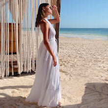 Load image into Gallery viewer, The Freya Braided Cotton Gown