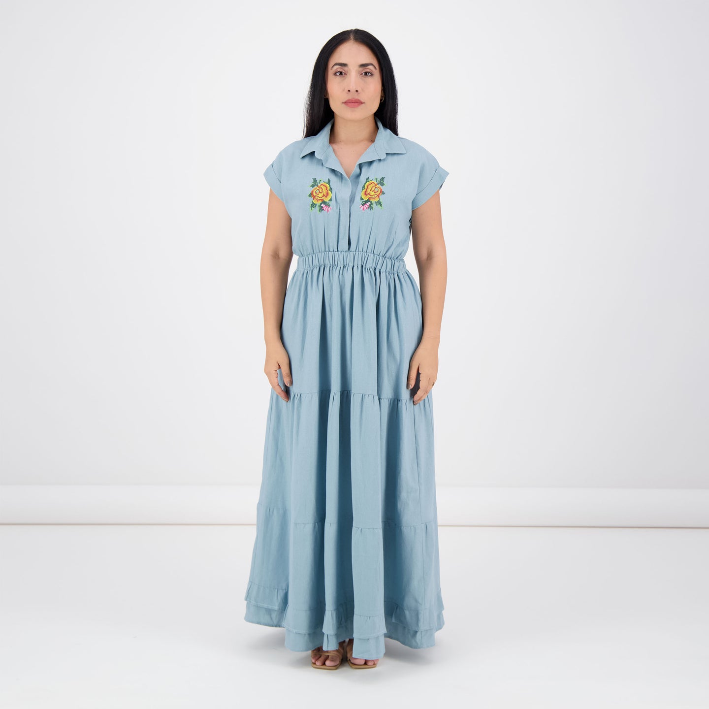 Cordelia Embroidered Dress