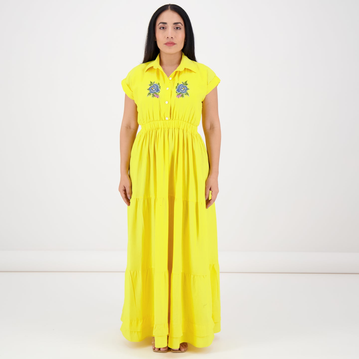 Cordelia Embroidered Dress