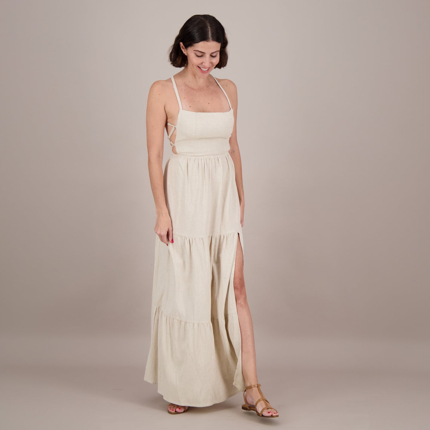 TIRSA LINEN DRESS